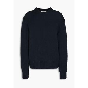 VINCE Cotton-Blend Black Sweater - Women's Large - New